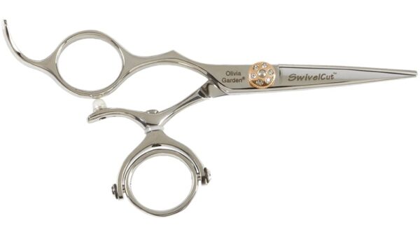 Ножницы для стрижки Olivia Garden SwivelCut 500 для левши - 1