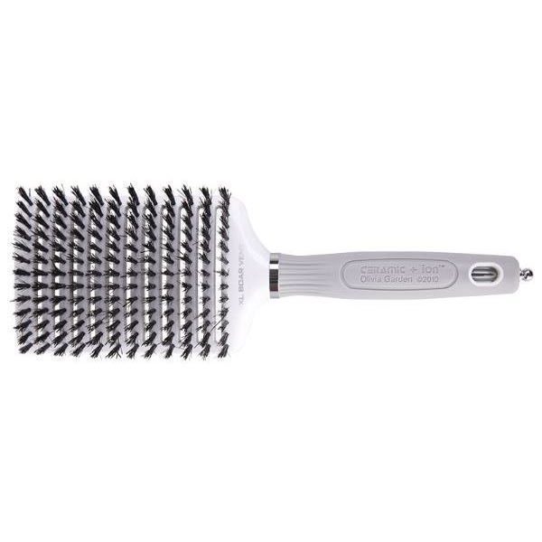 Щетка Olivia Garden ESSENTIAL STYLE WET Thick Hair Bristles Matt Black ID2087 (08279)